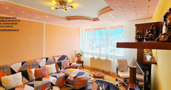 Apartament 2 camere,cu mansarda,etaj 10, zona Carpati Darmanesti