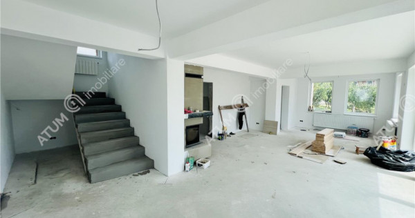 Casa individuala in Cisnadioara cu 4 camere 2 bai terasa ter
