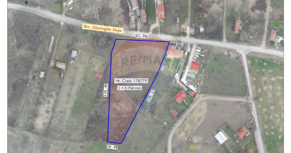 Teren 5754 mp în Oradea, intravilan, utilități la limi...