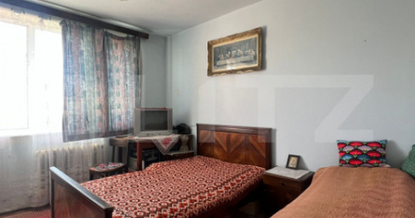 Apartament de vanzare, cu 3 camere, 56,30 mp, balcon, Turda