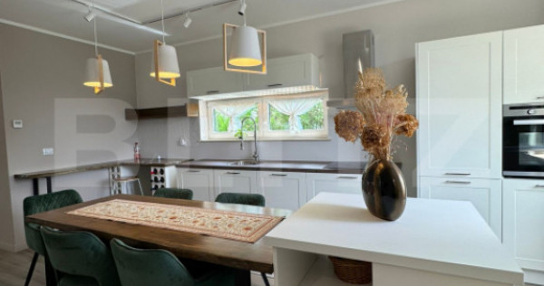 Casa individuala cu 4 camere, 515 mp teren, curte amenajata,