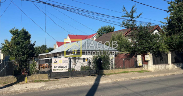 Casa pe parter cu 1010 mp teren, magazie, beci, strada Buceg