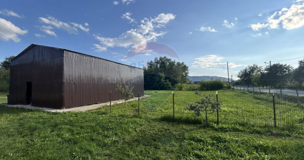 DE VANZARE: Hala industriala + teren generos intravilan