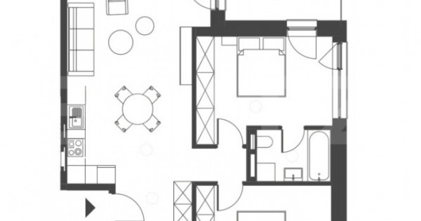 Comision 0 ! Somesului 15, Apartament 3 camere, Semicentral,