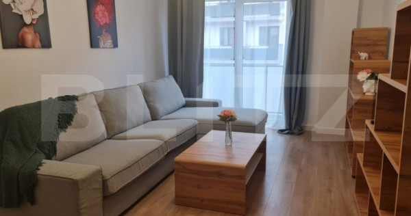 Apartament decomandat, mobilat si utilat, parcare, zona Terr