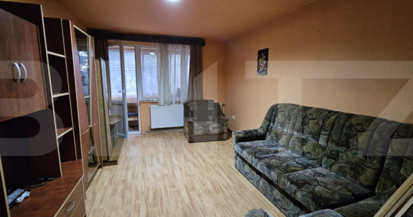 Apartament cu 2 camere, parter inalt cu balcon, cartierul Si