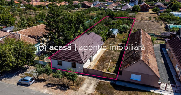 Casa 4 camere - Teren 1603mp - Livada, Arad - COMISION 0%