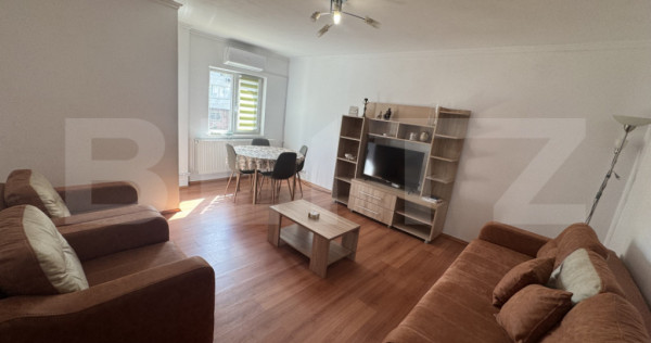 Apartament 2 camere, Etaj 1, Centrala termica, AC, zona Mc D