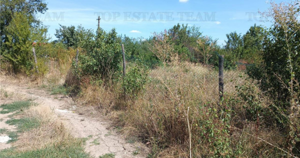 Teren intravilan in localitatea Cornetu cu deschidere mare,