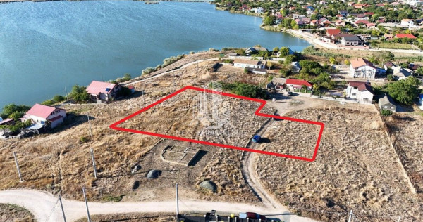 Teren intravilan, Corbu, 2380 mp langa lac