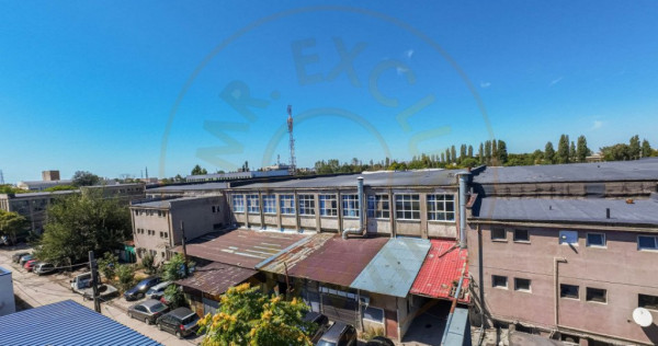 Spațiu industrial – 3.540 mp utili, birouri 600 mp, rand
