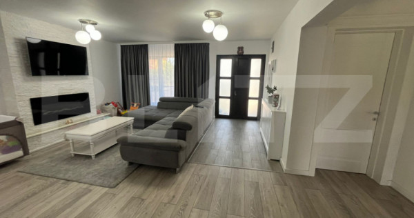 ???? Vilă modernă, de vanzare, cu 5 camere, teren 604 mp,