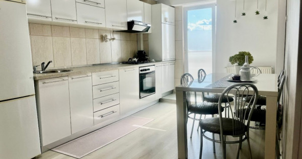 Ap 3 cam. Popa Sapca, mobilat modern, 600 euro