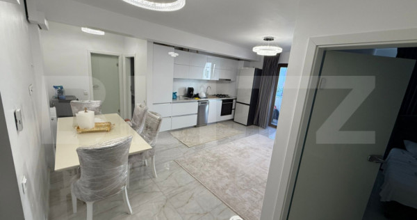 Apartament superb cu 3 camere – 58 mp – finisaje de lux,