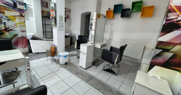 Spațiu comercial 84 mp de &icirc;nchiriat- perfect pentru salon