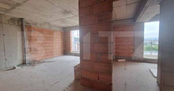 Apartament cu priveliste, 2 camere, 42 mp, terasa 10 mp, zon