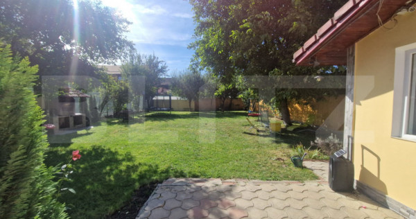 Casa de inchiriat, cu 4 camere, mobilata, curte, pivnita, zo