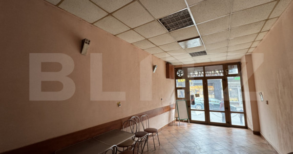 Spațiu comercial central pretabil fast food, 80 mp, zona Un