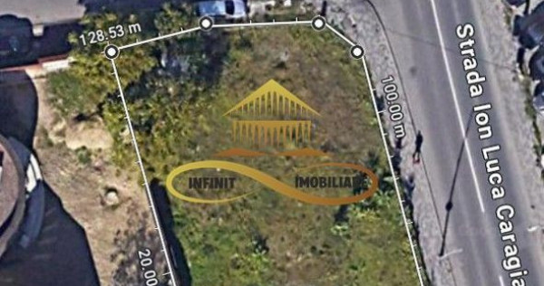 Teren intravilan in Bacau cu dublu front stradal dezvolta...