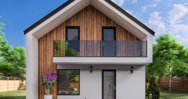 Vila Individuala | P+M | 4 camere + 2 bai | Teren 300mp