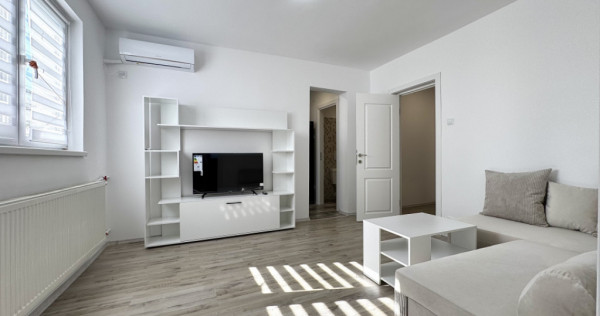 Apartament 2 camere renovat, mobilat, utilat, bloc renovat,
