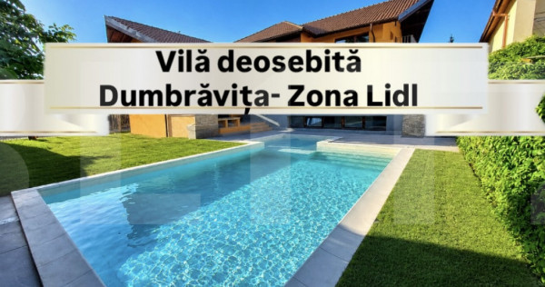 Vilă deosebită cu piscină, Dumbrăvița(Zona Lidl)