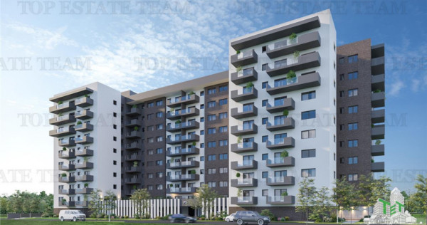 Apartament 2 camere intr-un bloc nou, modern, 61mp utili b