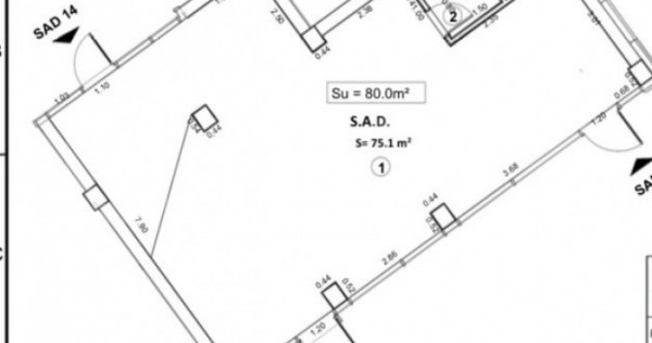 Spațiu comercial, 80 mp utili, zona Centrala