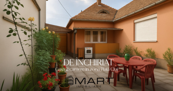 Casă cu 2 camere la curte în zona Piața Cluj