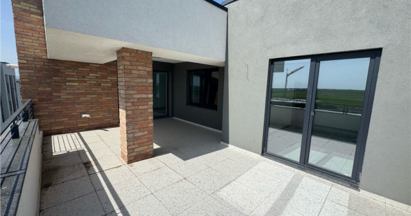 Penthouse 115 mp, terasa 30 mp, parcare boxa, bloc nou