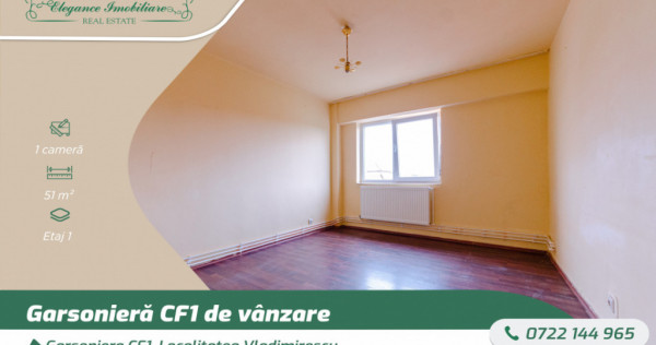 Garsoniera CF 1, Localitatea Vladimirescu, Arad
