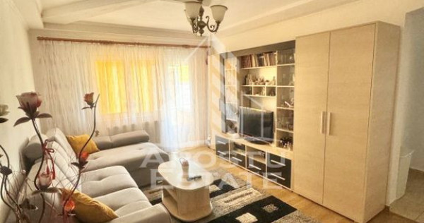 Apartament cu 3 camere complet mobilat si utilat in Giroc...