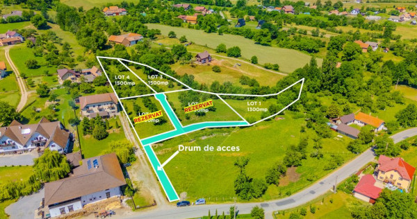 COMISION 0% Teren 1200 mp Sohodol/Valea Sohodolului