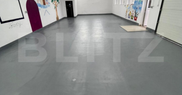 Hală de &icirc;nchiriat &ndash; 160 mp, dotată complet, ideală pen