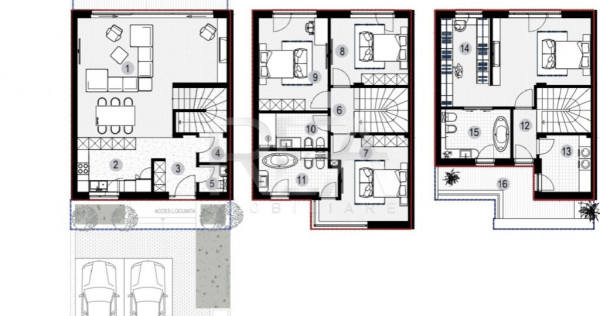 Casa, Green Lake, Grivita