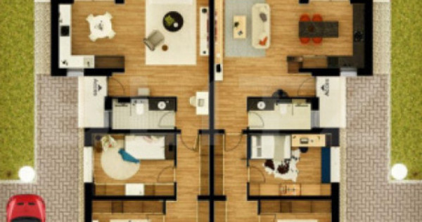 Duplex la „la cheie”– 84 mp utili, Zona Mosnita Noua