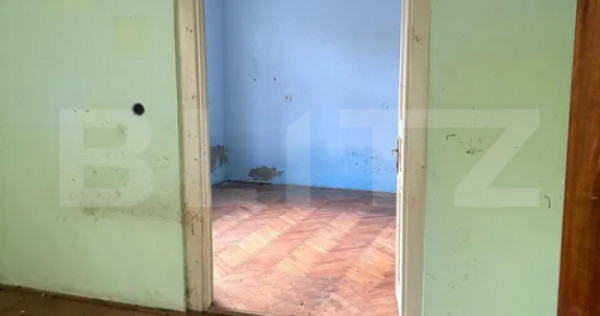 Apartament la casă, gradina proprie de 130 mp, 2 camere, 47