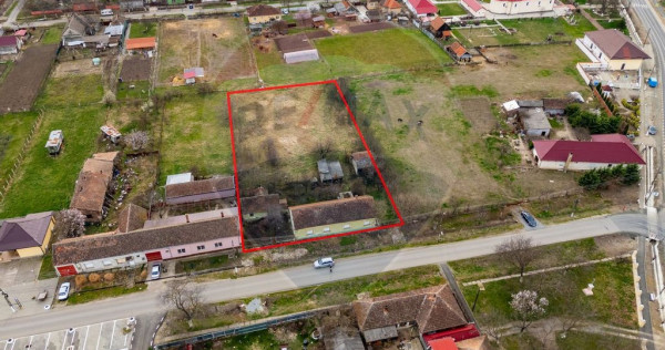 Teren + casa cu potential in centrul loc. Galsa, fs- 30m