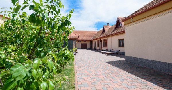 Resedinta cu:foisor,2 garaje, crama tip restaurant garsonier