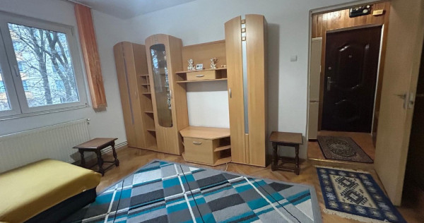 Apartament 2 camere, etaj 1/4, mobilat, utilat, pacare, zona Astra!
