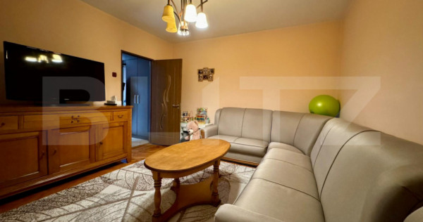 Apartament 2 camere, decomandat, 51.5 mp, mobilat &ndash; Zona C