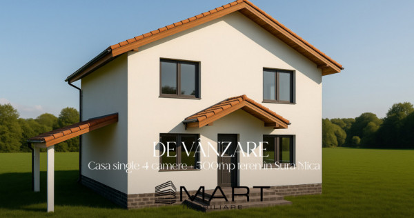 Casa 4 camere 130mp + 500mp teren zona