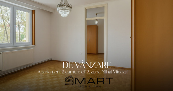 Apartament cu 2 camere cf.2 zona Mihai Viteazu