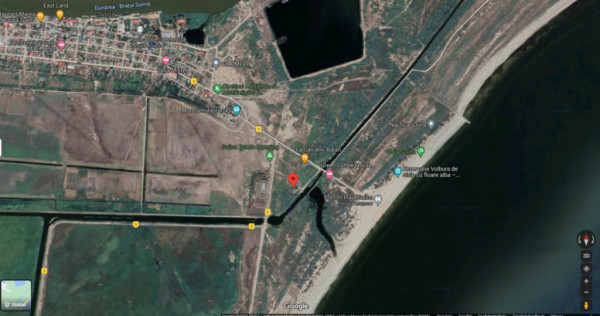 Teren Sulina - Pozitie Excelenta - 380V + apa curenta