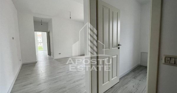 Apartament cu 2 camere, bucatarie inchisa in Giroc la asfalt