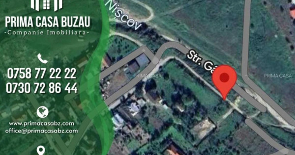 Teren intravilan ~ Vernesti / BZ ~ S=980mp (parcelabil) ~ d=40m