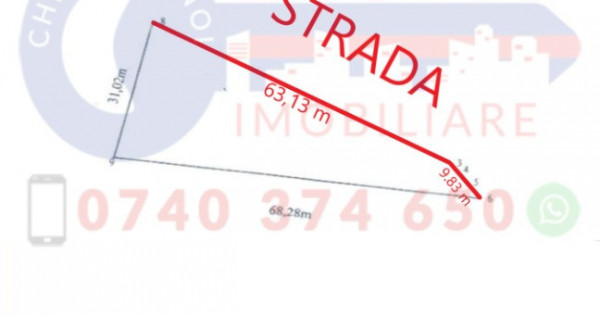 ID 7891 Teren DE VÂNZARE - Cartier 9 Mai