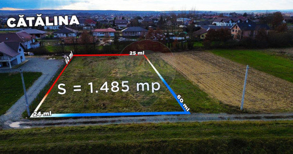 Teren intravilan de vanzare in Catalina langa Han