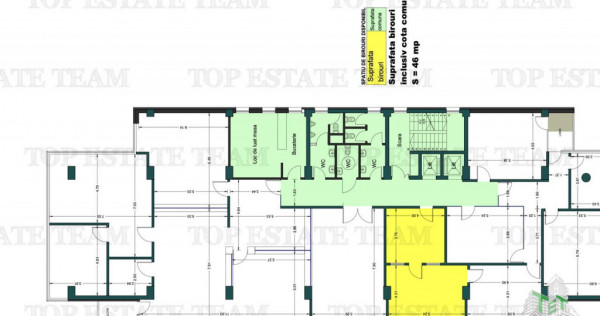 Spatiu de Birouri de 46 mp in Zona Lujerului