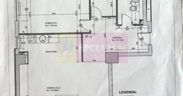 Vanzare 3 camere Unirii, bloc nou